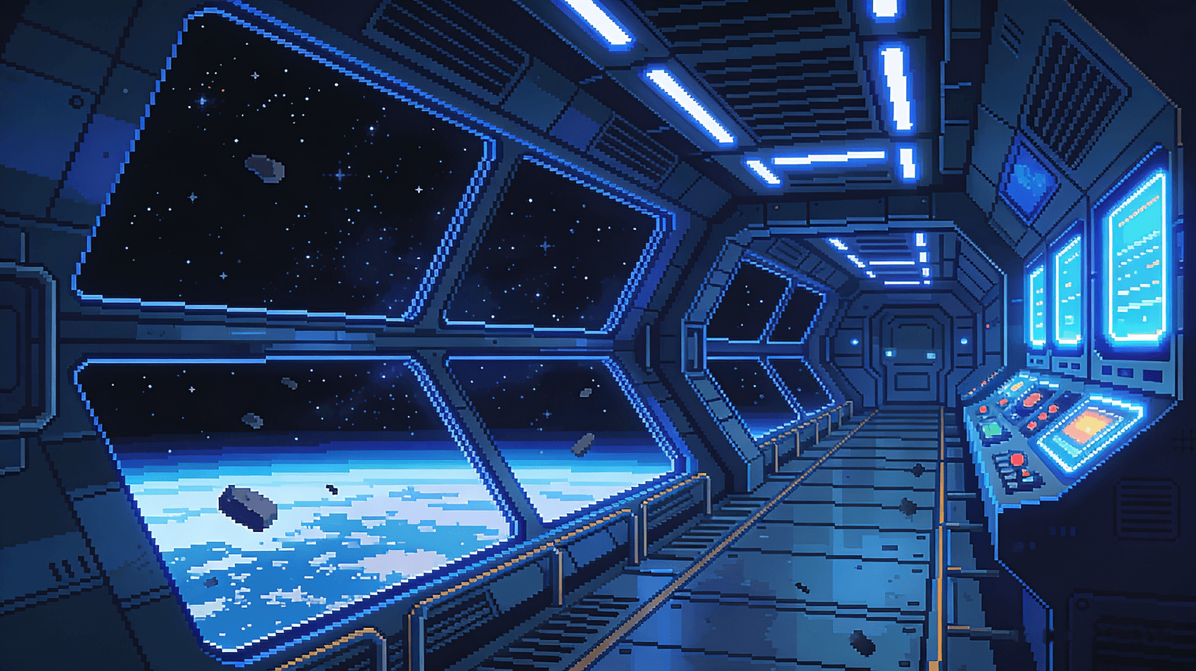 The previous deep-space bridge background for Round 12